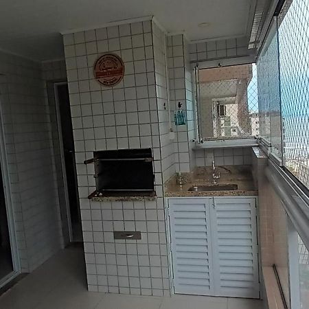 Apto Com Sacada Gourmet Vista Mar Praia Grande  Esterno foto
