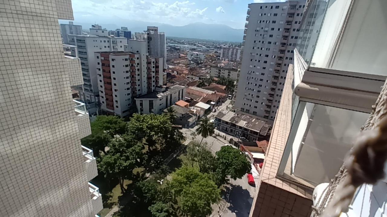 Apto Com Sacada Gourmet Vista Mar Praia Grande  Esterno foto
