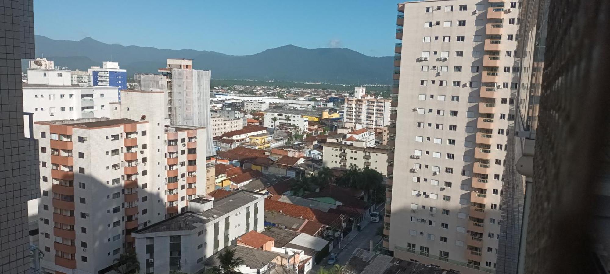 Apto Com Sacada Gourmet Vista Mar Praia Grande  Esterno foto